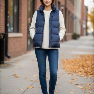 Old Navy Women's Vest - Navy Blue